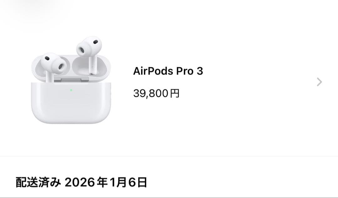 D*g様 AirPods pro3 Apple