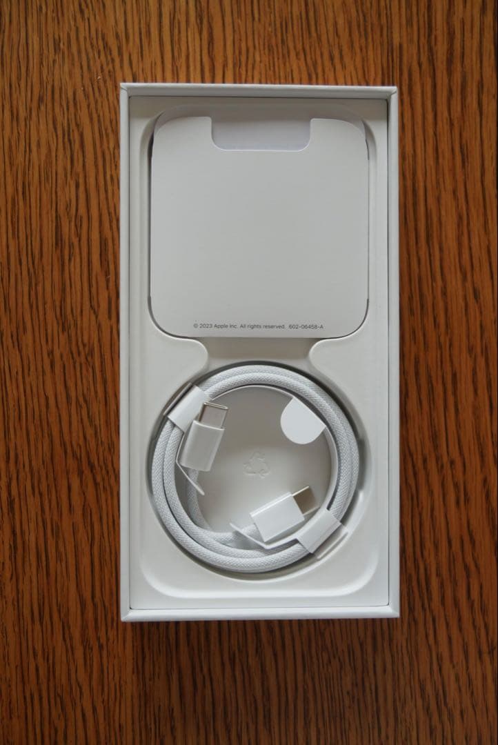 Apple iPhone 15 128GB 【2026/1/8まで保証あり】