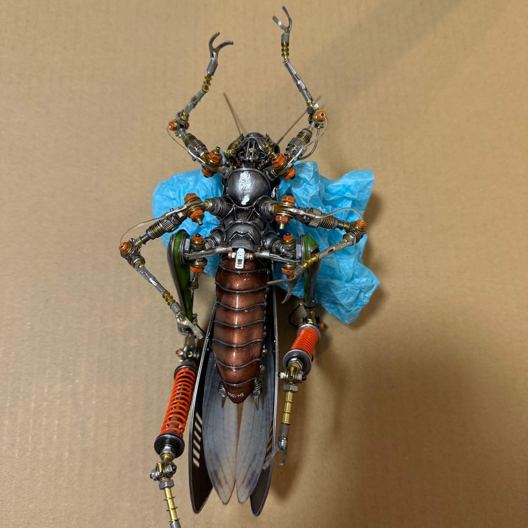 1点もの SHOVEL HEAD 【殿様飛蝗】バッタ 宇田川誉仁作 ハンドメイド