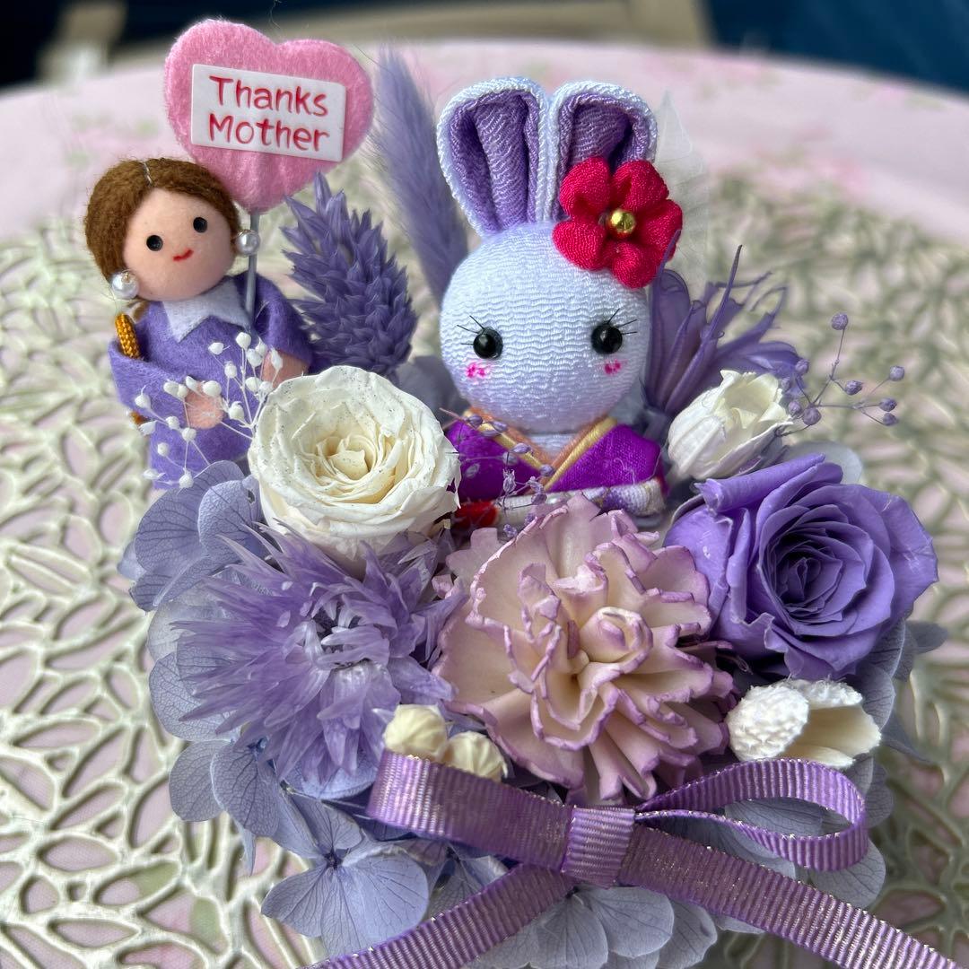 スイートピー❣️母の日アレンジ❣️