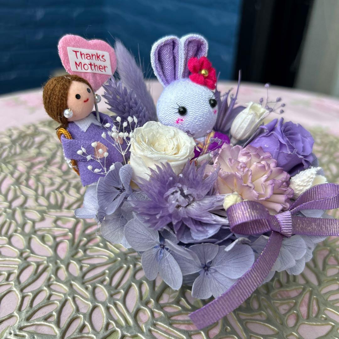 スイートピー❣️母の日アレンジ❣️