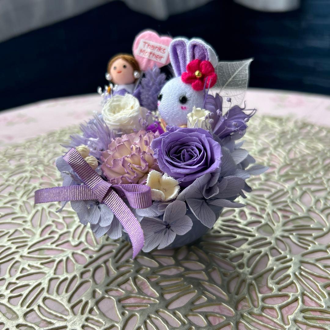 スイートピー❣️母の日アレンジ❣️