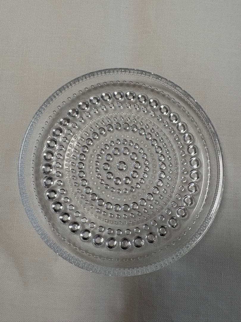 【未使用品❣️】【❣️】イッタラ カステヘルミ　プレートクリア10cm