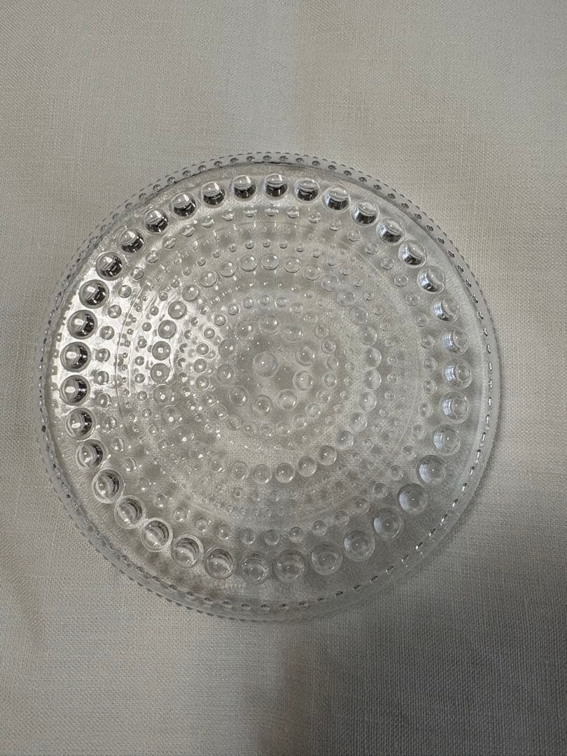 【未使用品❣️】【❣️】イッタラ カステヘルミ　プレートクリア10cm