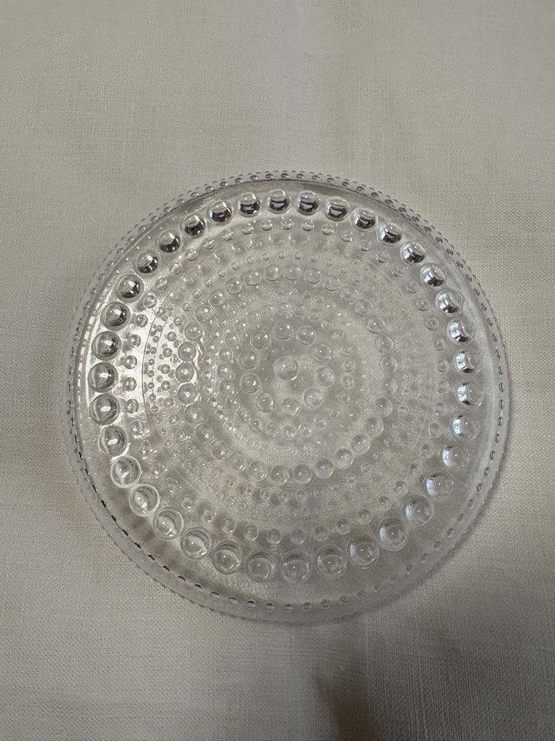 【未使用品❣️】【❣️】イッタラ カステヘルミ　プレートクリア10cm