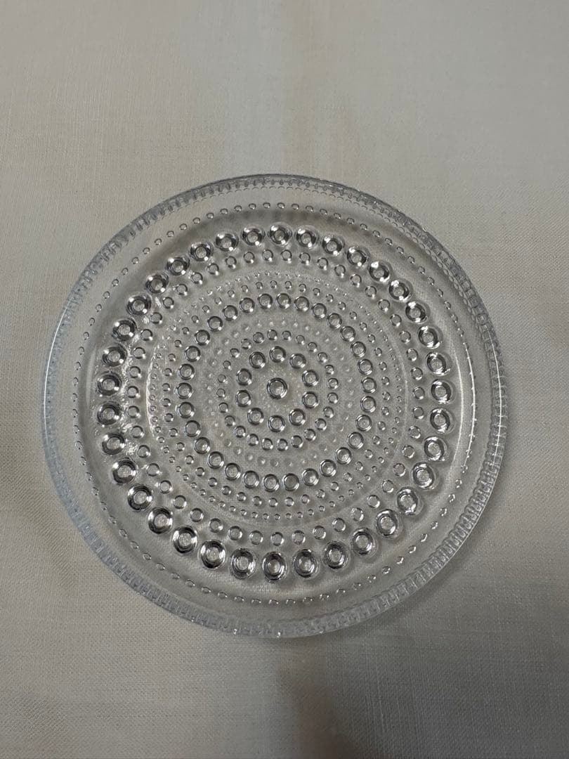 【未使用品❣️】【❣️】イッタラ カステヘルミ　プレートクリア10cm