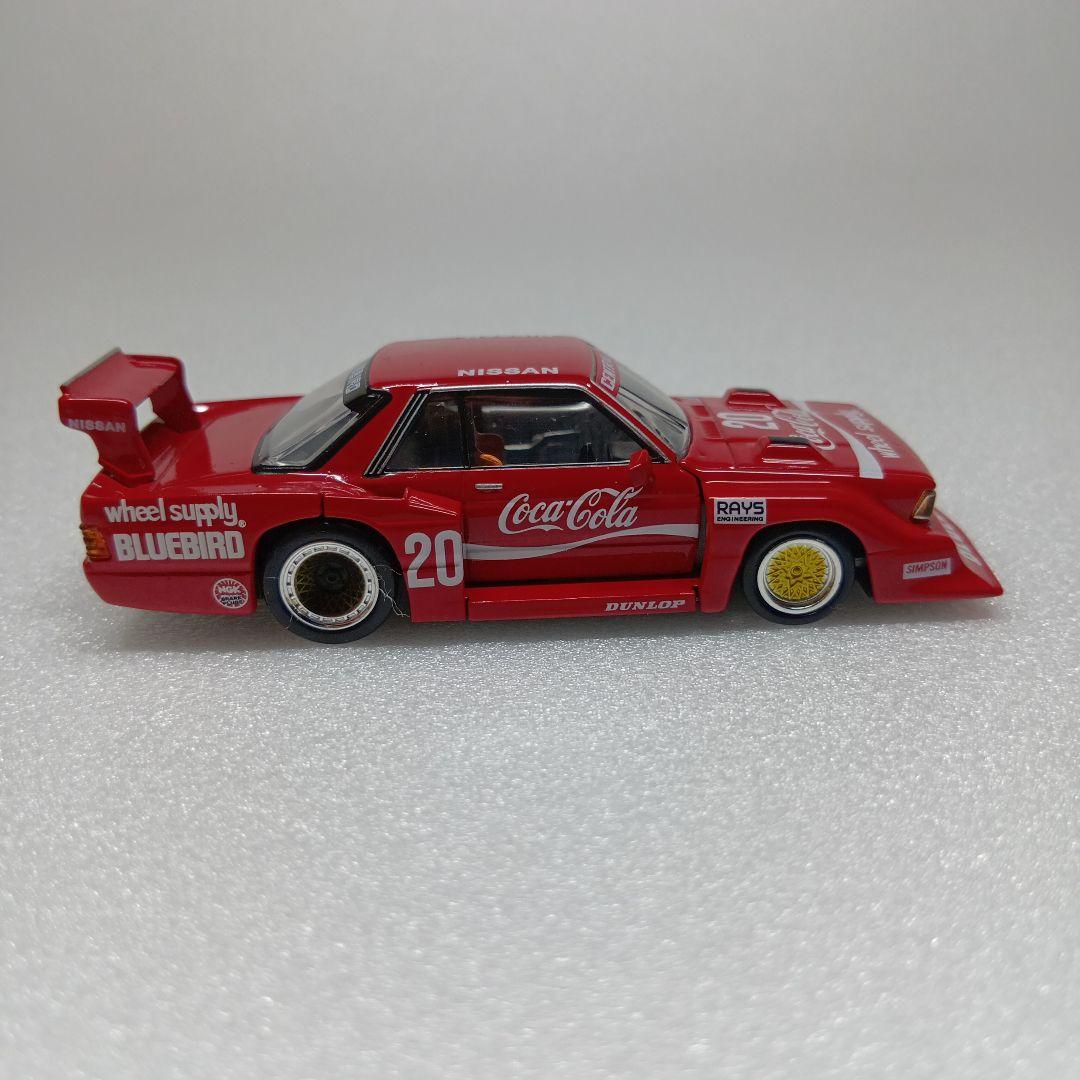 トミーテック コカ・コーラ ブルーバード スーパーシルエット ミニカー 1/64