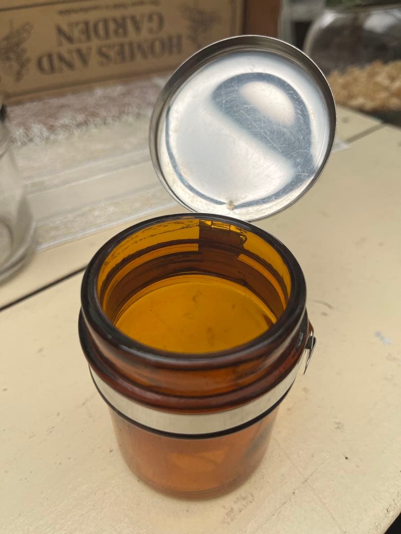 昭和 ヴィンテージ 薬瓶 瓶 茶色レトロ