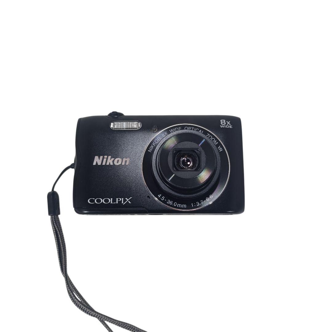 Nikon coolpix A300 ニコン デジカメ SDカード 付 コンデジ