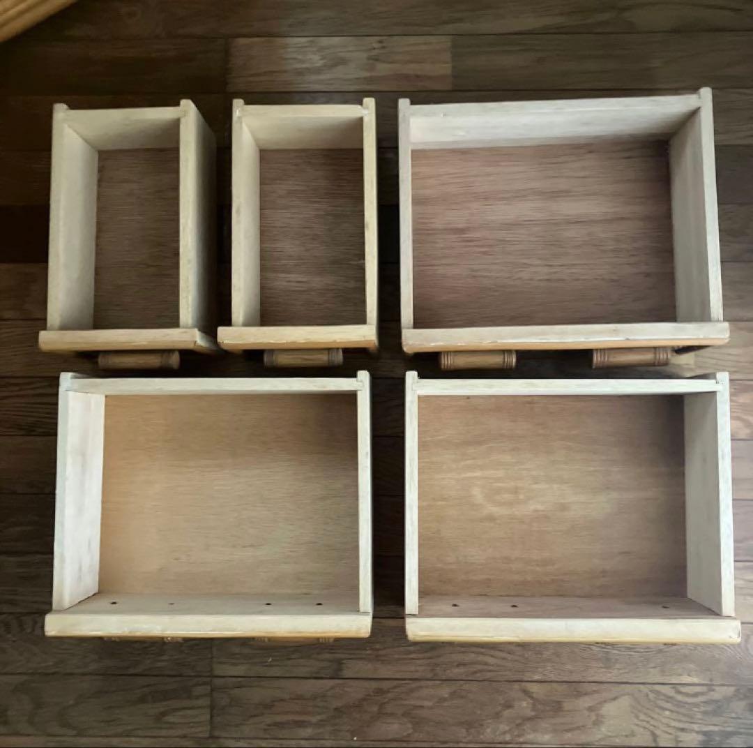 ラタン ガラスキャビネット