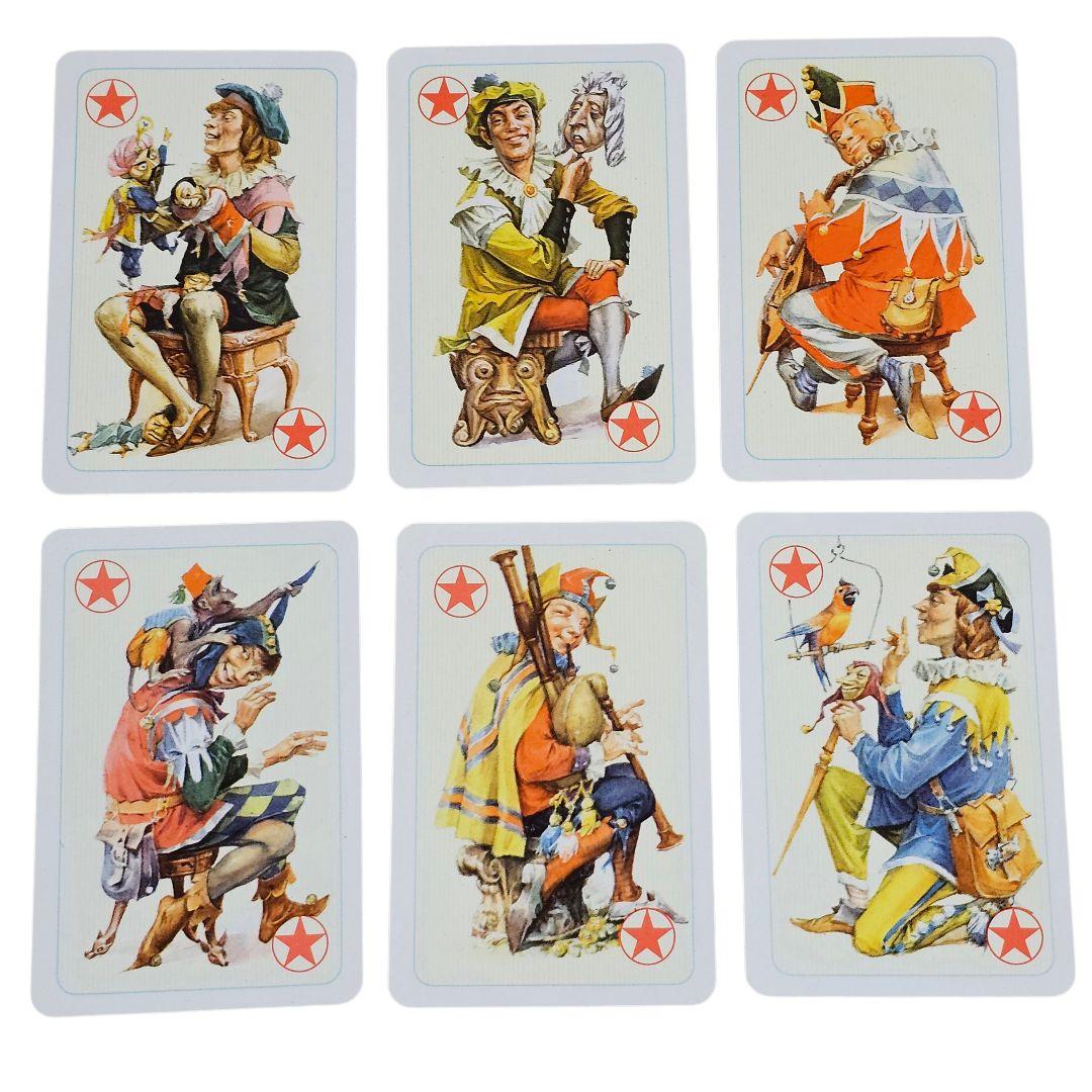 激レア COEUR フランス製 ヴィンテージ トランプ ジョーカー6種 超美品