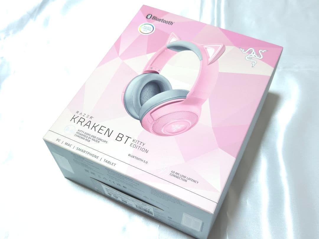Razer Kraken BT Kitty Edition 猫耳ヘッドホン