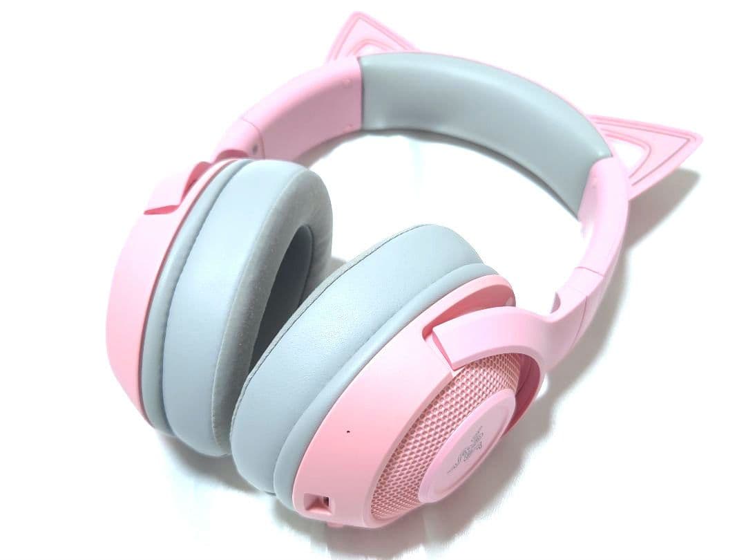 Razer Kraken BT Kitty Edition 猫耳ヘッドホン