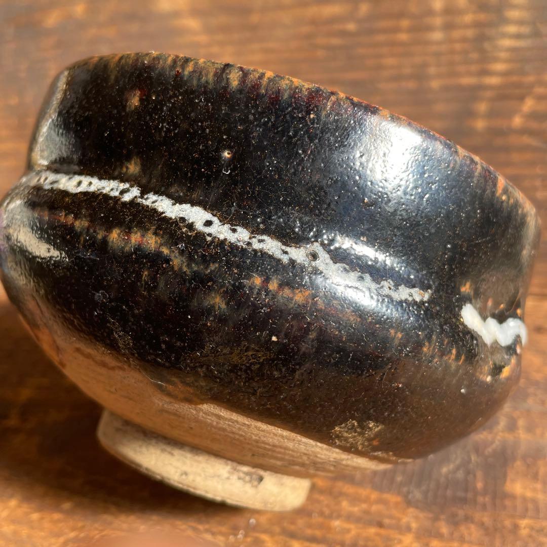 拳骨茶碗 江戸時代 18世紀 伝世品 古美濃 美濃古陶 美濃焼 骨董 古美術