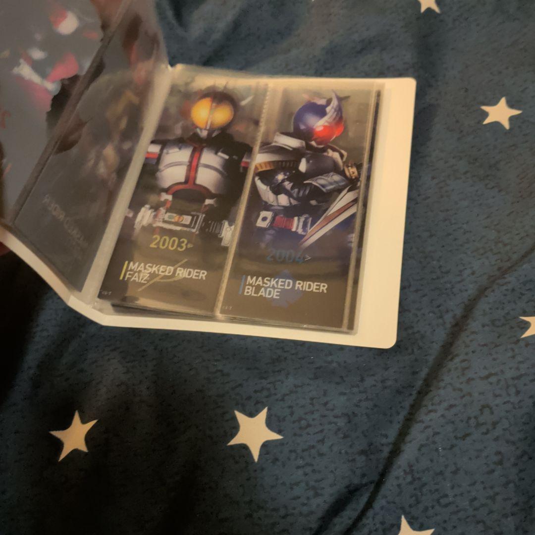 仮面ライダーストア　クリアしおり　コンプリートセット