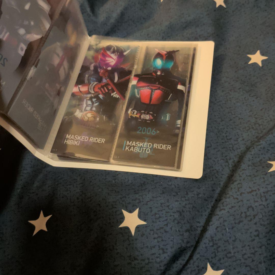 仮面ライダーストア　クリアしおり　コンプリートセット