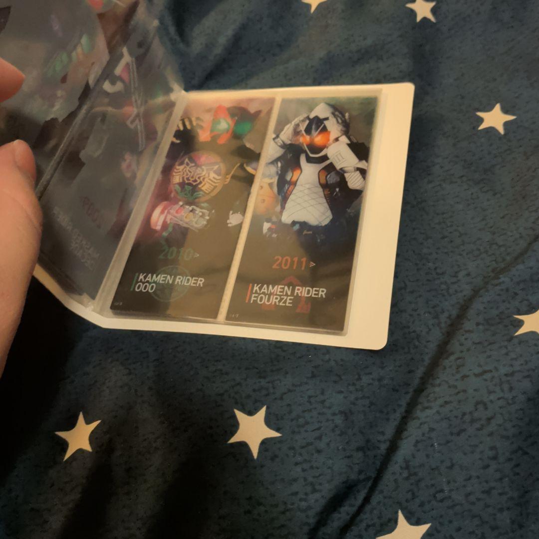 仮面ライダーストア　クリアしおり　コンプリートセット