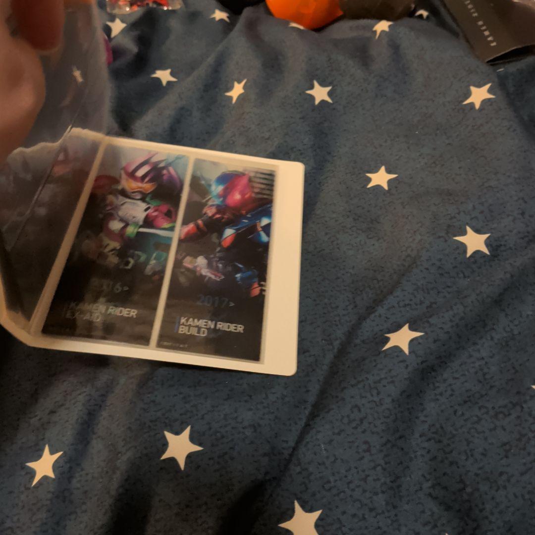 仮面ライダーストア　クリアしおり　コンプリートセット