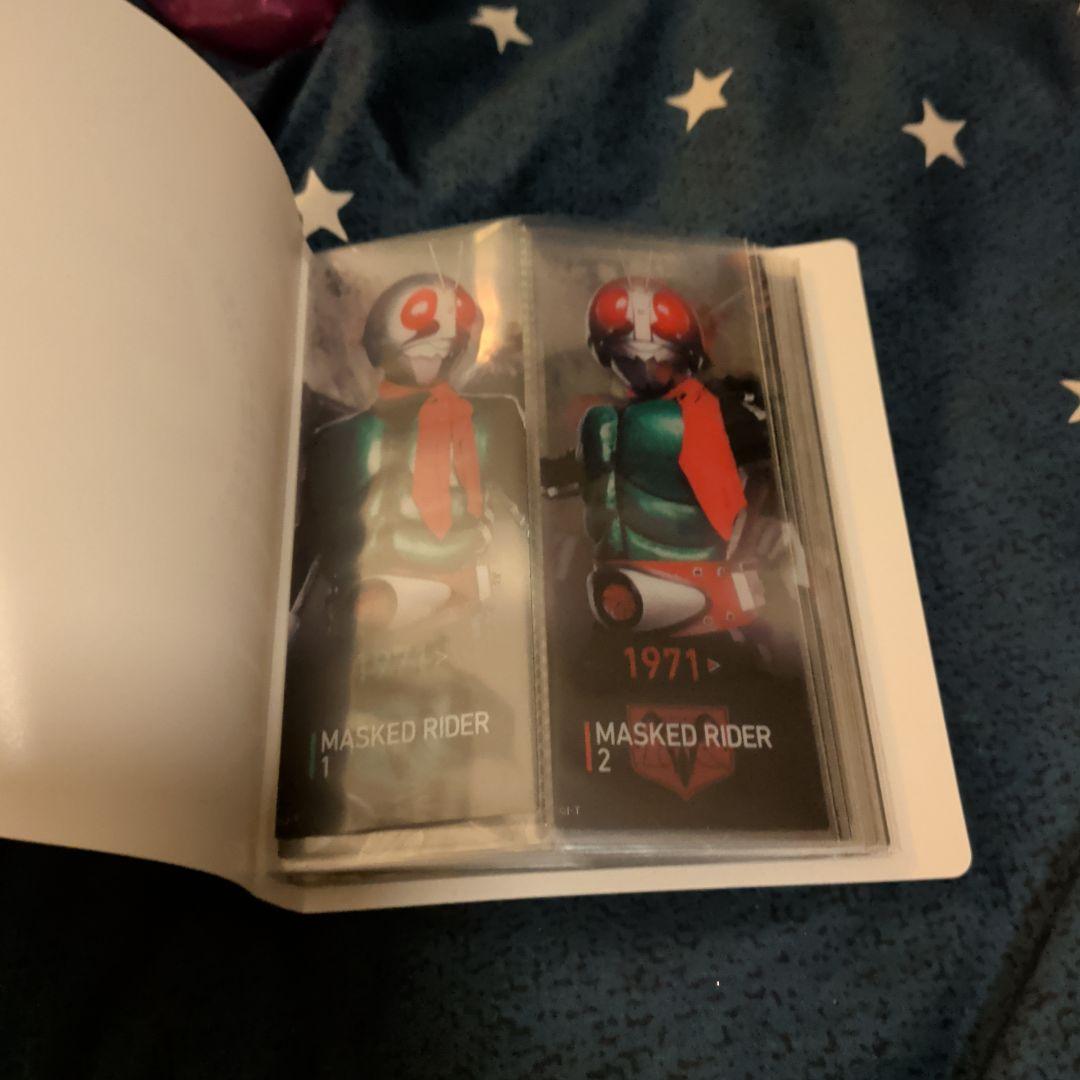 仮面ライダーストア　クリアしおり　コンプリートセット