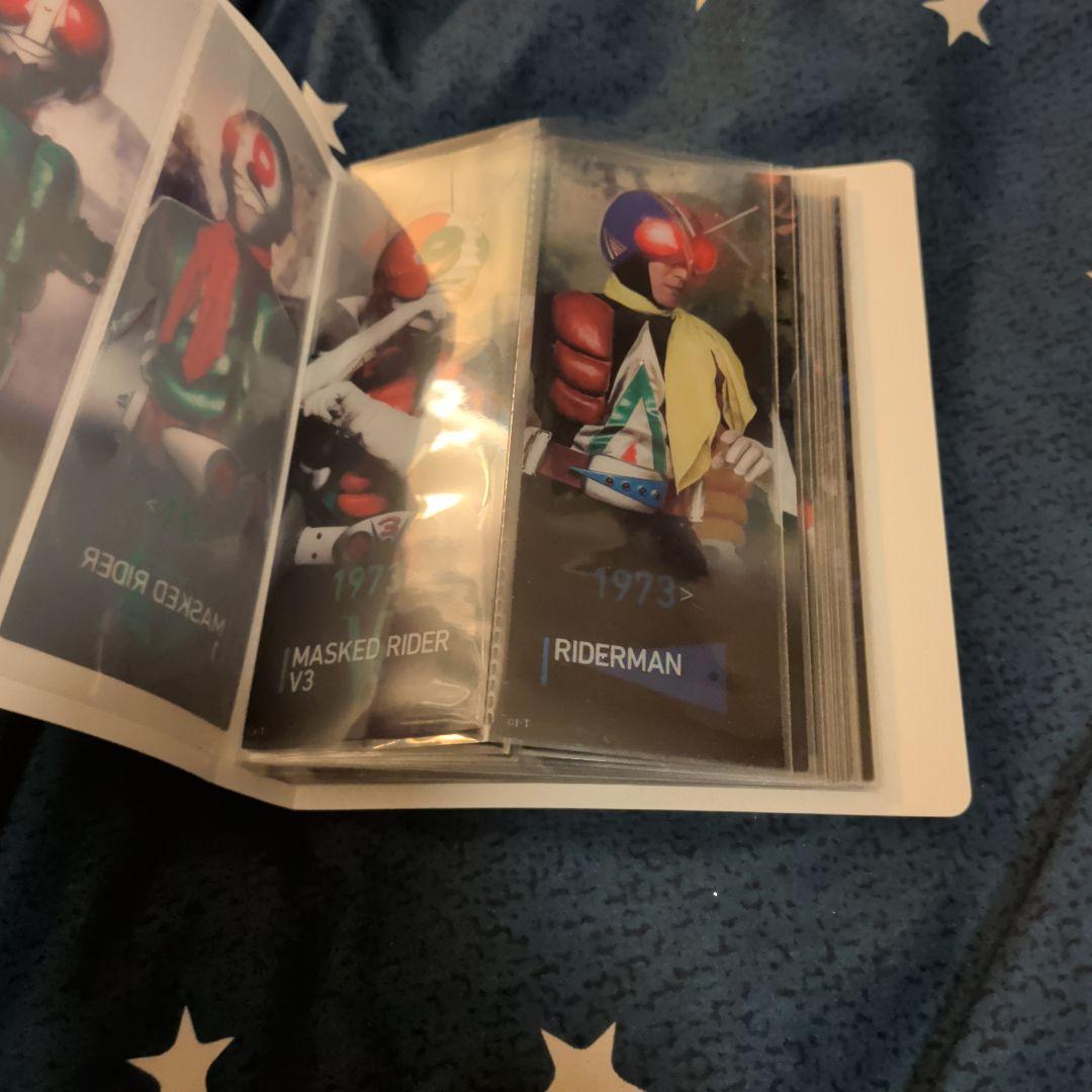 仮面ライダーストア　クリアしおり　コンプリートセット