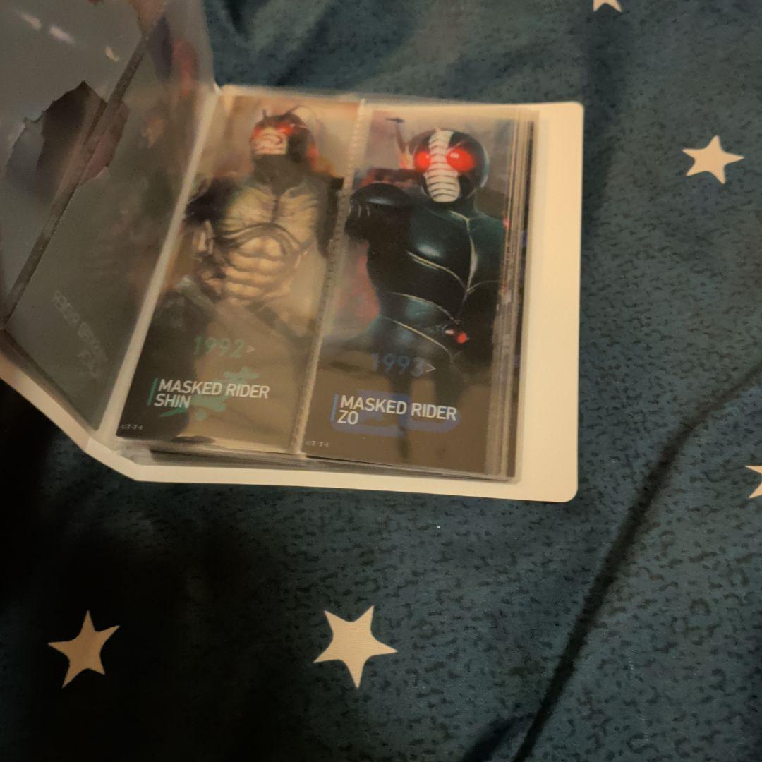 仮面ライダーストア　クリアしおり　コンプリートセット