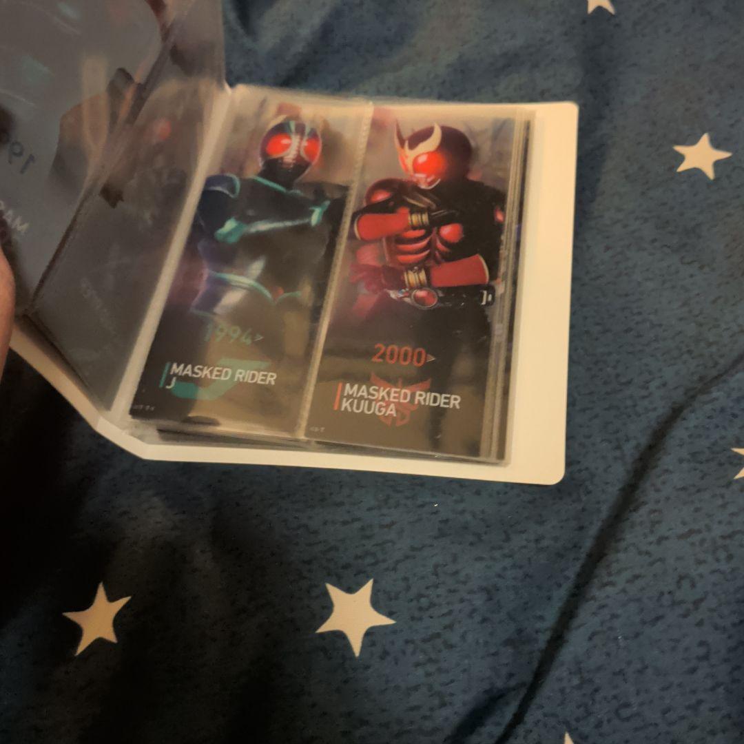 仮面ライダーストア　クリアしおり　コンプリートセット