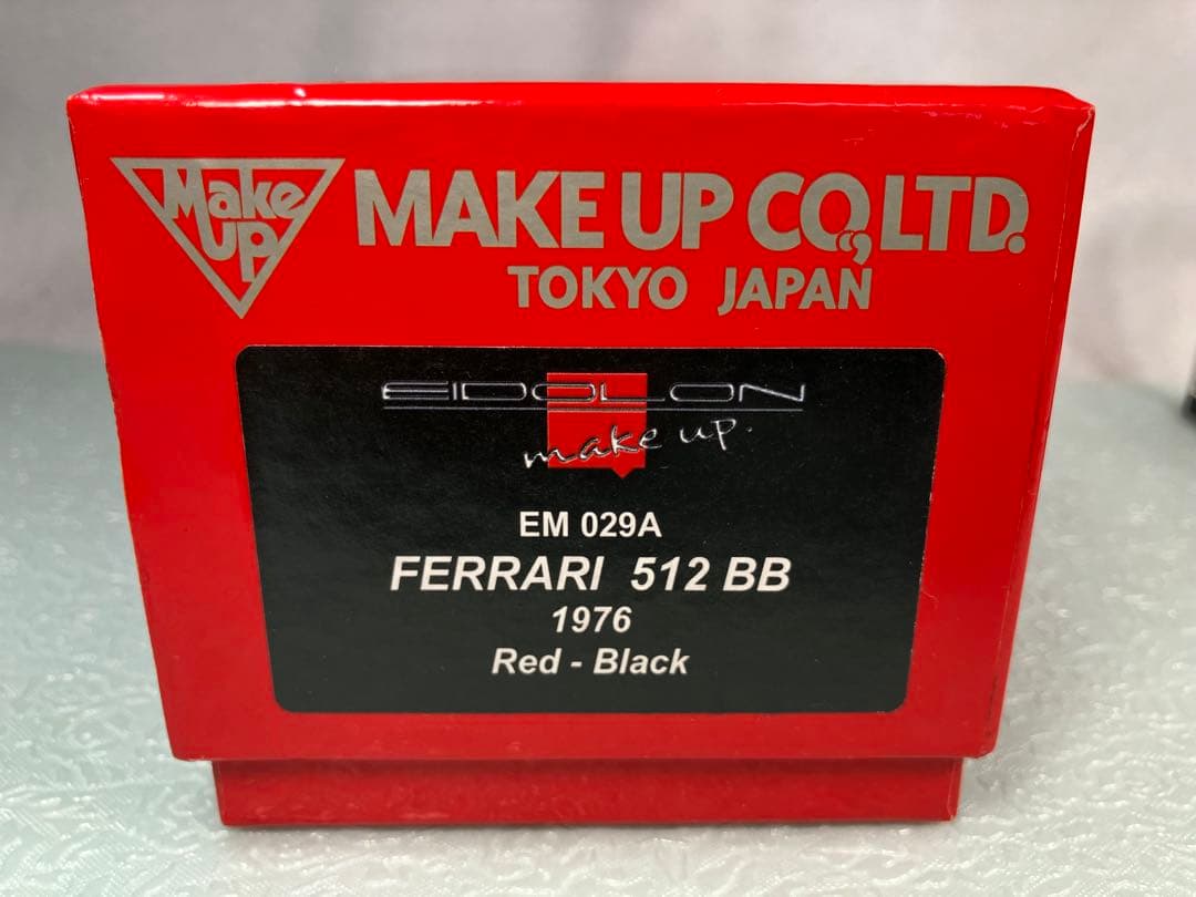 アイドロン　フェラーリ５１２ＢＢ １９７６年　レッド＆ブラック
