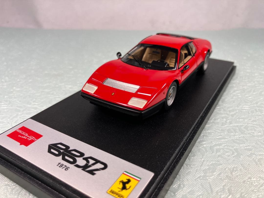 アイドロン　フェラーリ５１２ＢＢ １９７６年　レッド＆ブラック