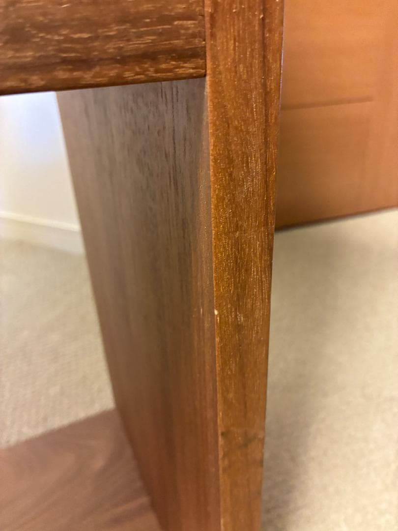 MUJI無印良品　スタッキングシェルフ3段×2列　ウォールナット材_02