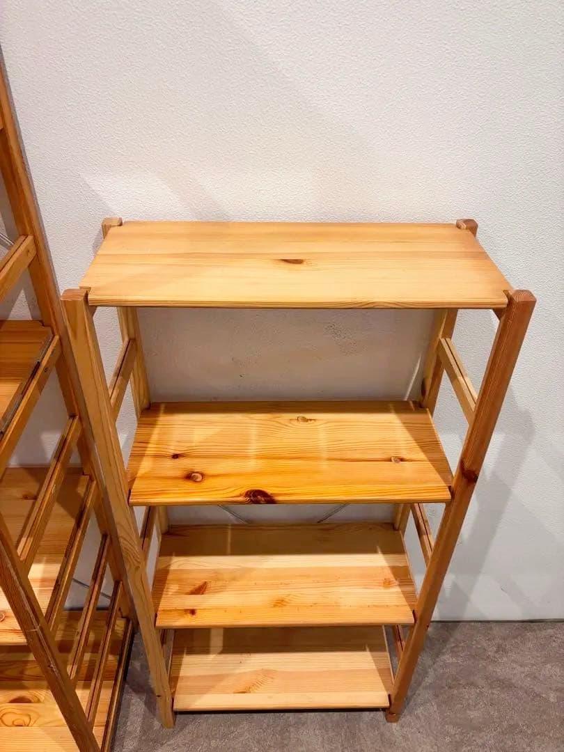 ⭐️美品⭐️大、中サイズ⭐️２つセット⭐️無印良品⭐️パイン材ユニットシェル