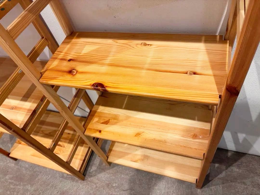 ⭐️美品⭐️大、中サイズ⭐️２つセット⭐️無印良品⭐️パイン材ユニットシェル