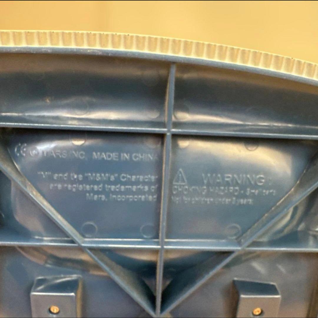 【実家発掘！1999年製】M&M's チョコディスペンサー イエロー　フィギュア