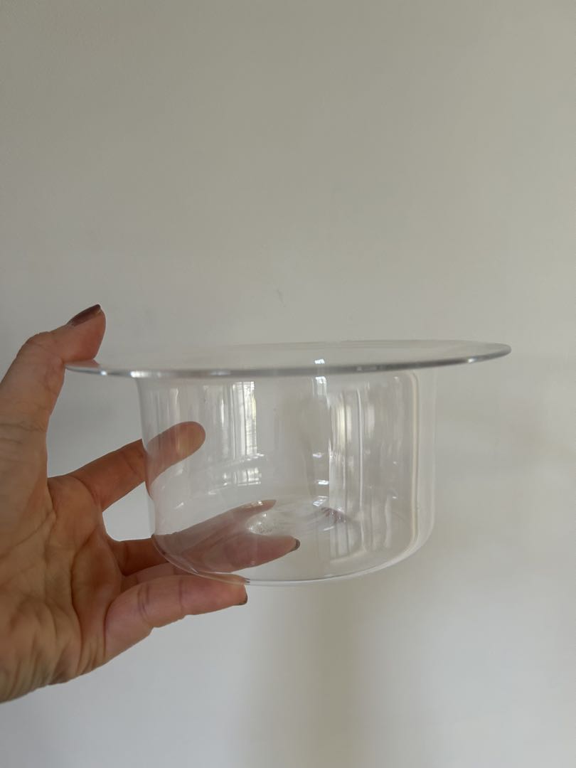 津村里佳 ハナドキM 花瓶 ガラス　美品