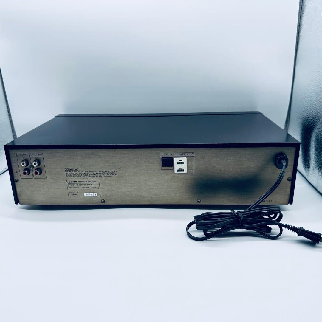 SONY TC‐R303 カセットデッキ オートリバース
