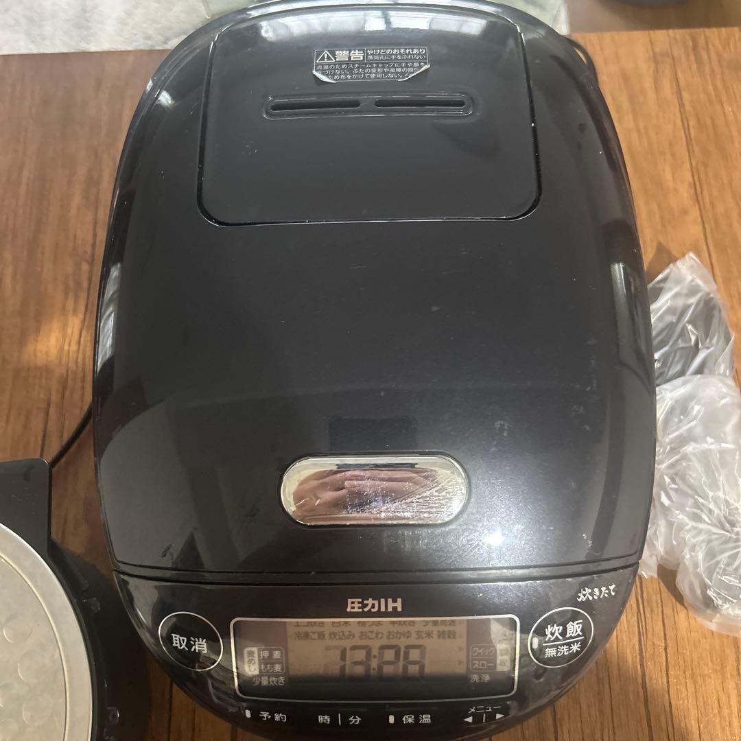 TIGER IH炊飯器 ブラック