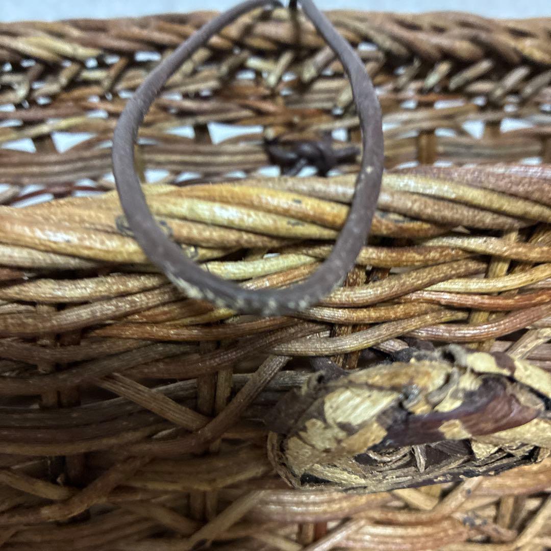 国産　アケビ　カゴバッグ