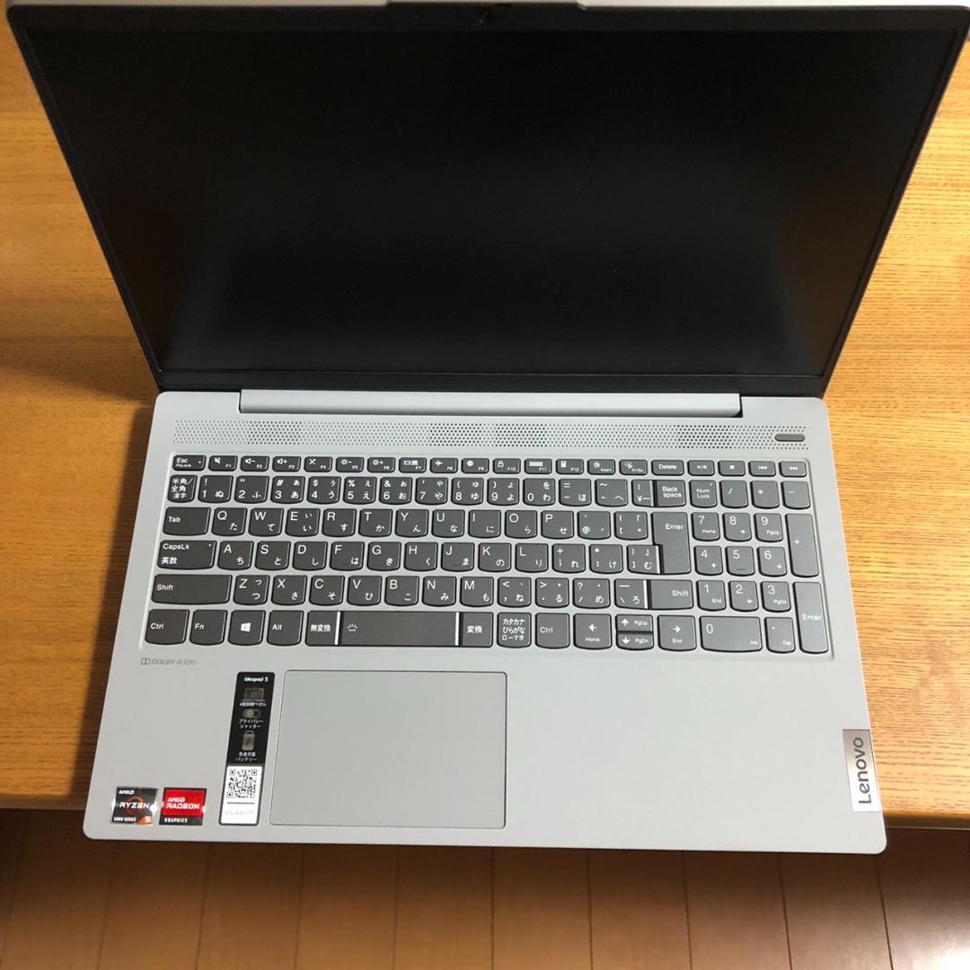 レノボ15.6インチRyzen5ノートパソコン8GBメモリ256GBSSD