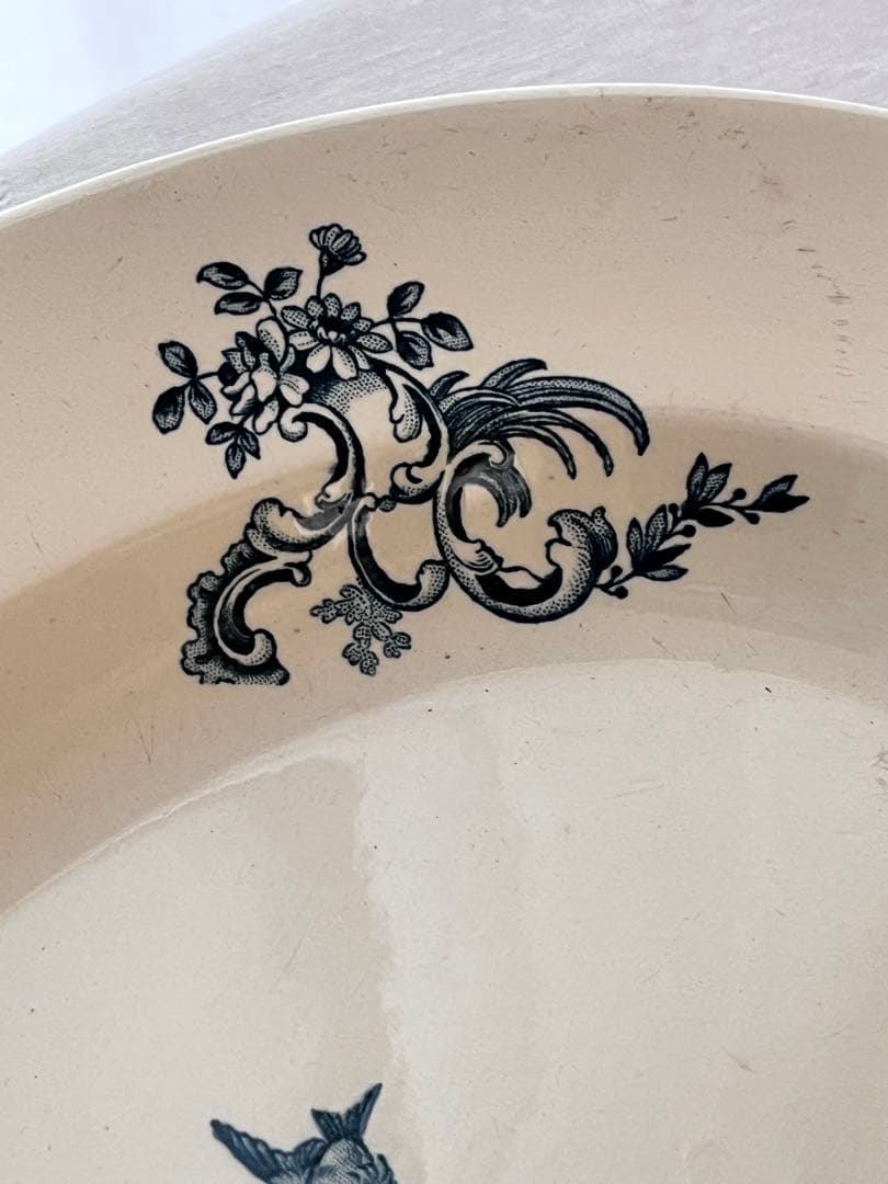 【美品】Boch Frères Keramis RÉGENT オーバル大3501