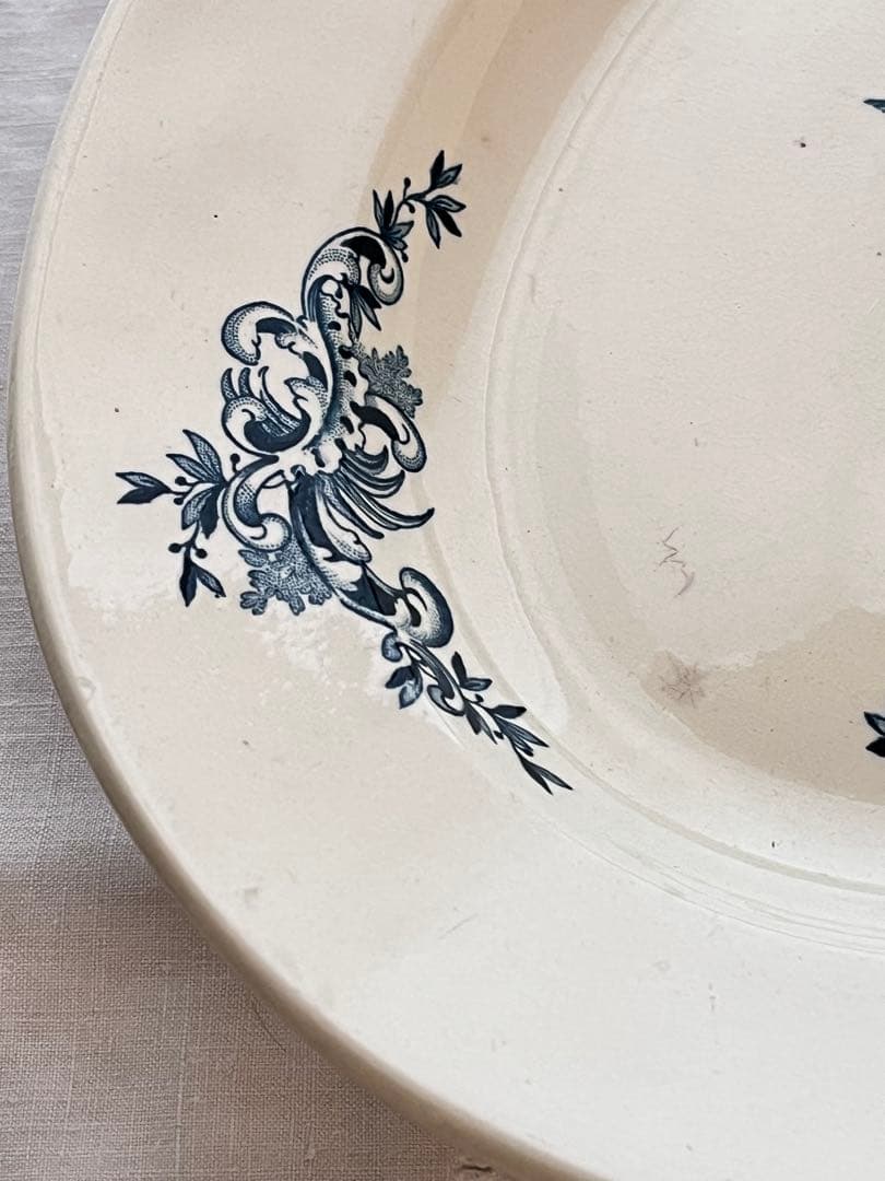 【美品】Boch Frères Keramis RÉGENT オーバル大3501