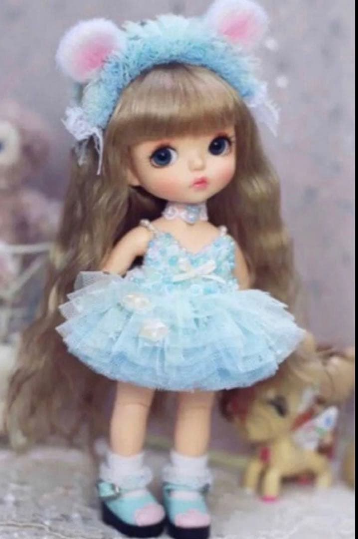 ドール本体＋グラスアイ(シリコンキャップおまけ)