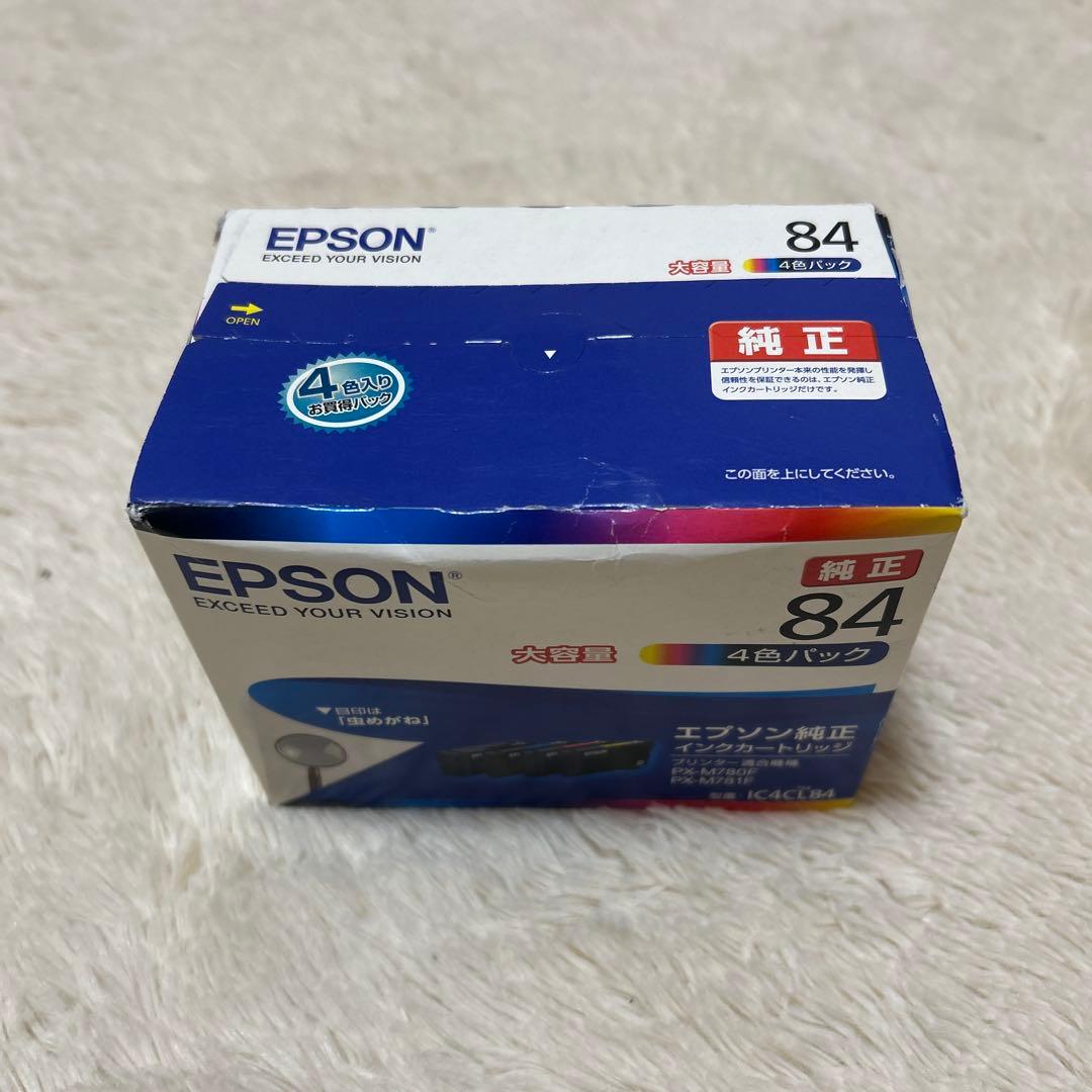 [訳あり]EPSON IC4CL84 大容量4色パック インクカートリッジ純正