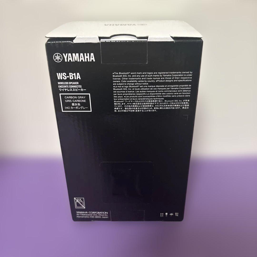 【新品未開封】YAMAHA WS-B1A ワイヤレススピーカー