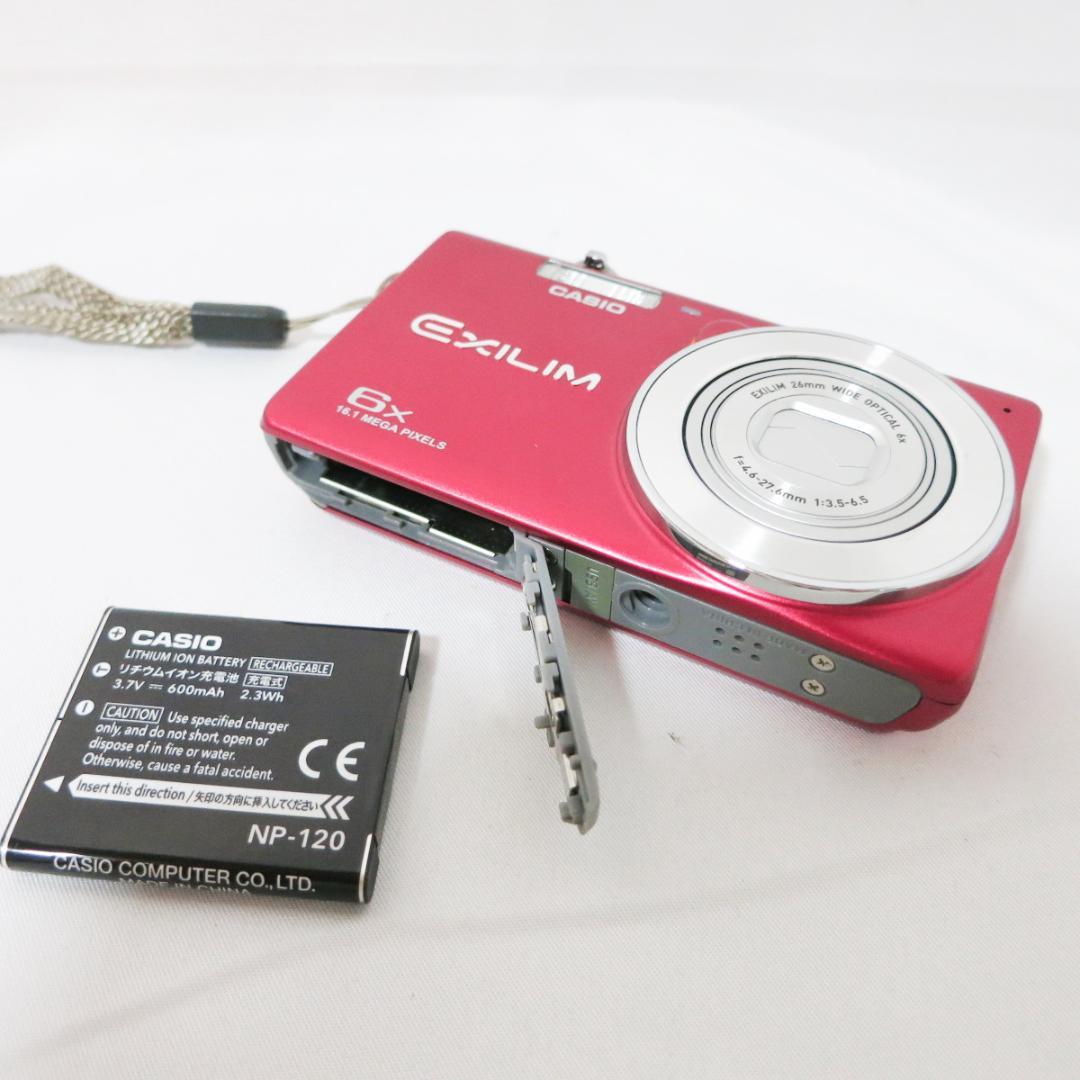 ☆美品☆ CASIO EXILIM EX-ZS29 レッド デジタルカメラ