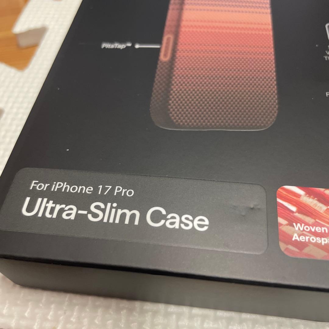 極薄極軽量 PITAKA iPhone 17 Proケース