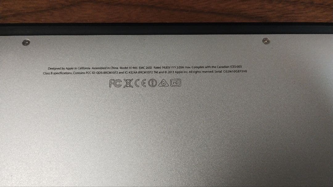 MacBook Air Mid 2013 4G 13.3インチ 256G おまけ