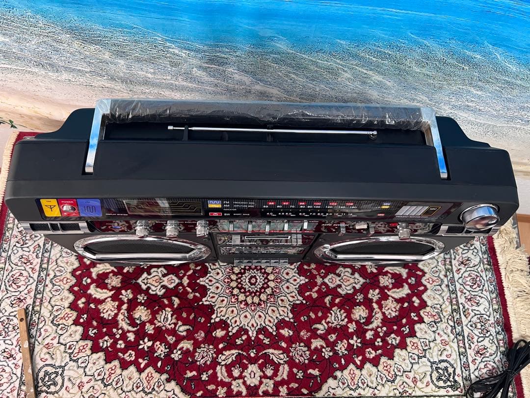 ラソニック TRC-931ラジカセBOOMBOX ダブルカセット品中古動作品美品