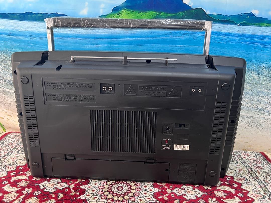 ラソニック TRC-931ラジカセBOOMBOX ダブルカセット品中古動作品美品