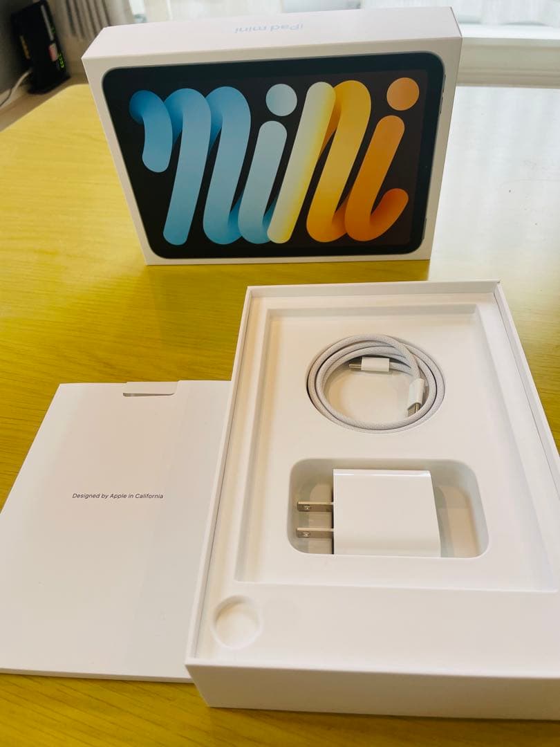 【美品】iPad mini 第7世代 128GB ブルー ペンシル ケース付き