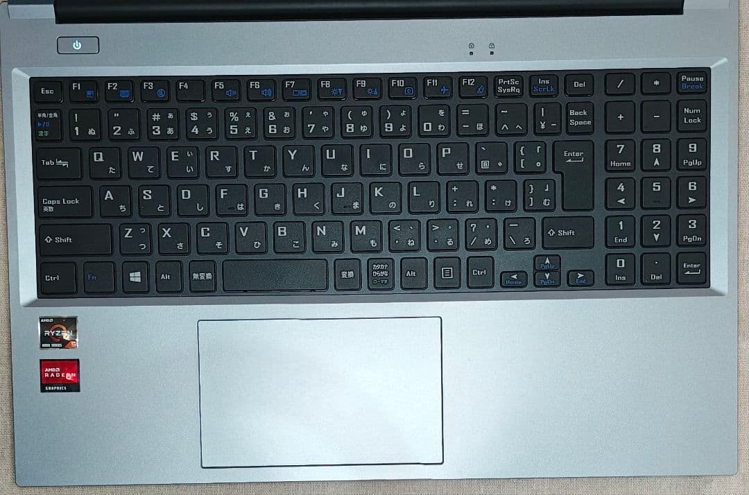 G-4/状態良/Ryzen 5 4500U（6C6T）/SSD256/8GB