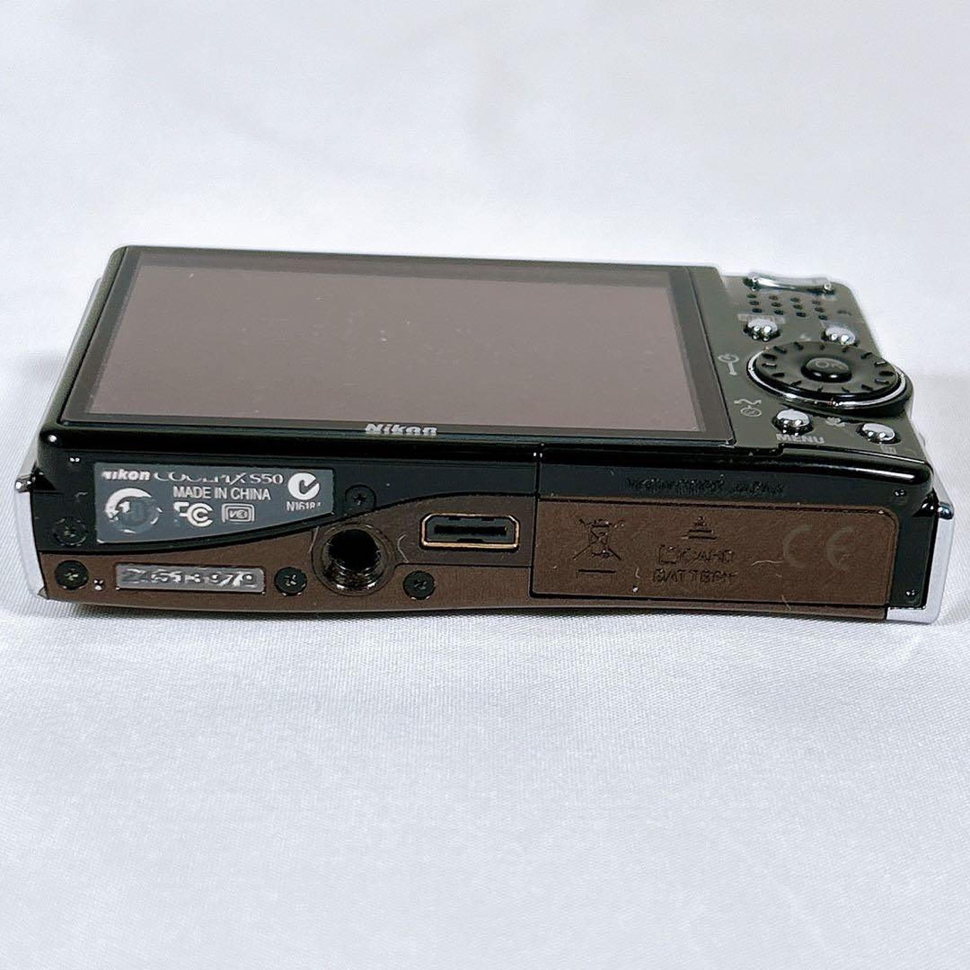 【良品】 Nikon コンパクトデジタルカメラ COOLPIX S50